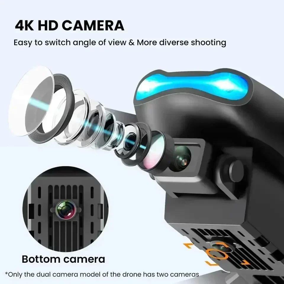 New E99Pro RC Drone 4K Profess - Drone Camera Wide Angle 评论和价格