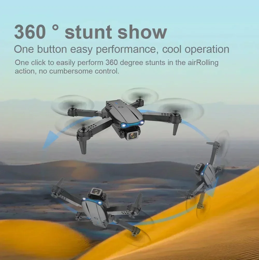 New E99Pro RC Drone 4K Profess - Drone Camera Wide Angle 评论和价格