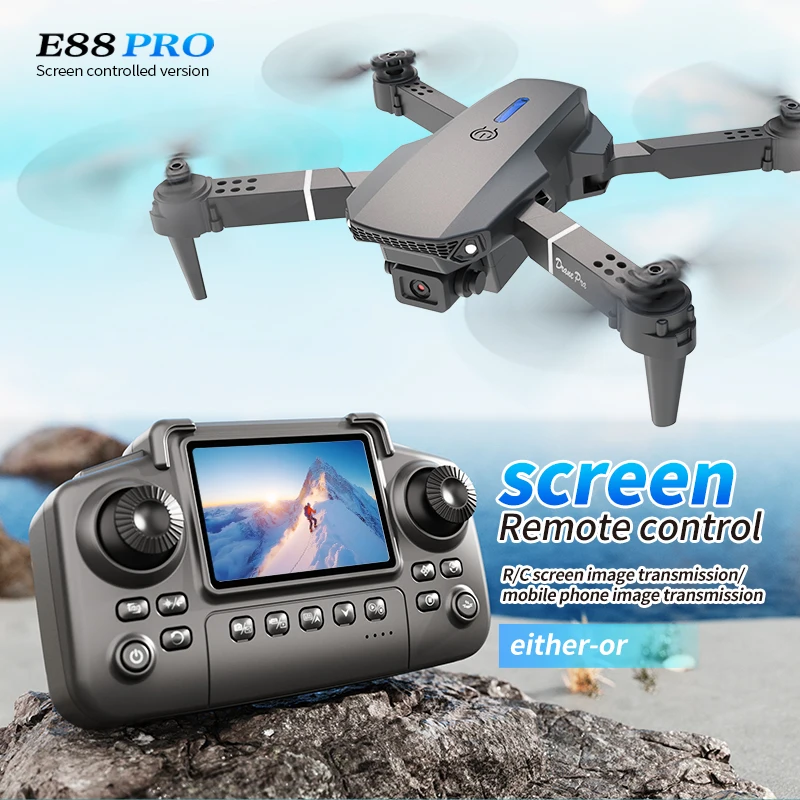 Professional E88 PRO Drone wit - Drone Camera Hd 评论和价格
