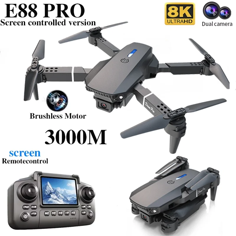 Professional E88 PRO Drone wit - Drone Camera Hd 评论和价格