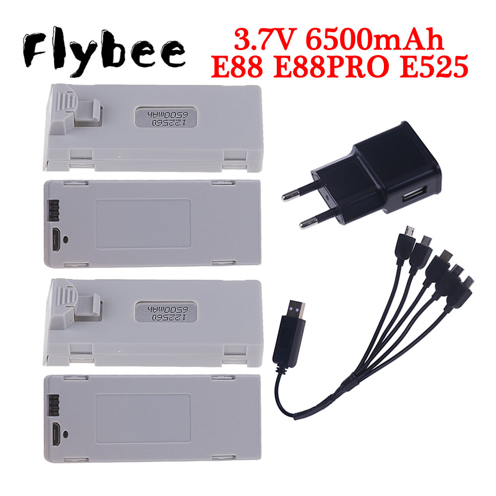 Original E88 Battery 3.7V 6500 - Drone Camera Hd 评论和价格