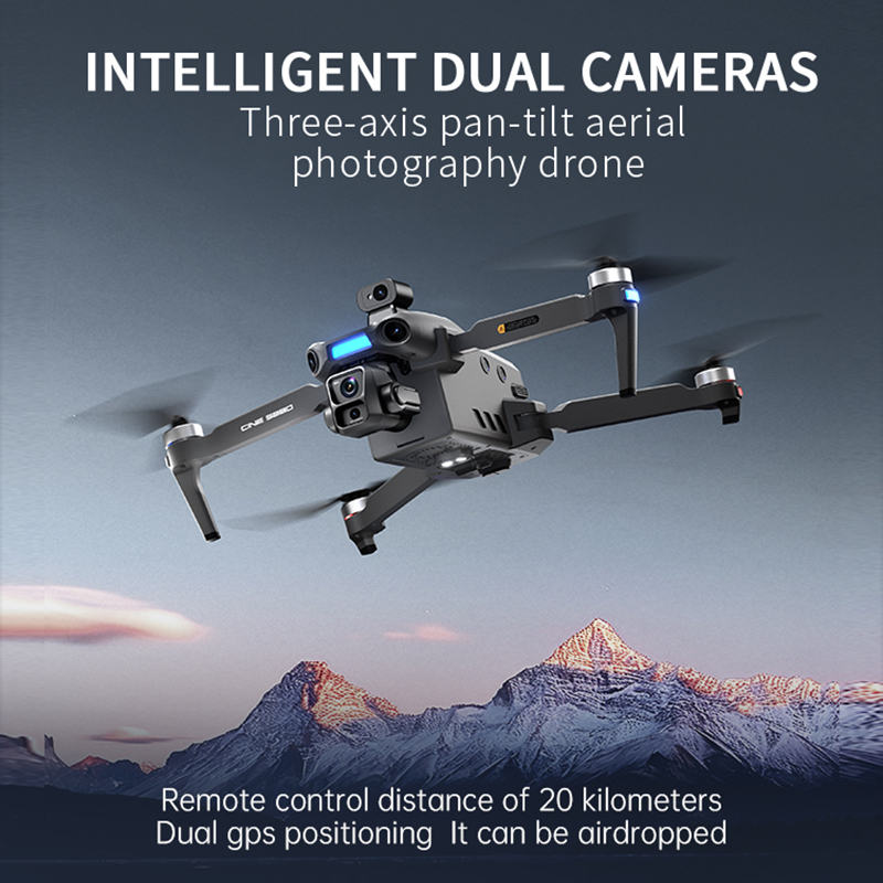 2026 New 8K Dual Camera Drone  - Drone Camera With Gimbal 评论和价格