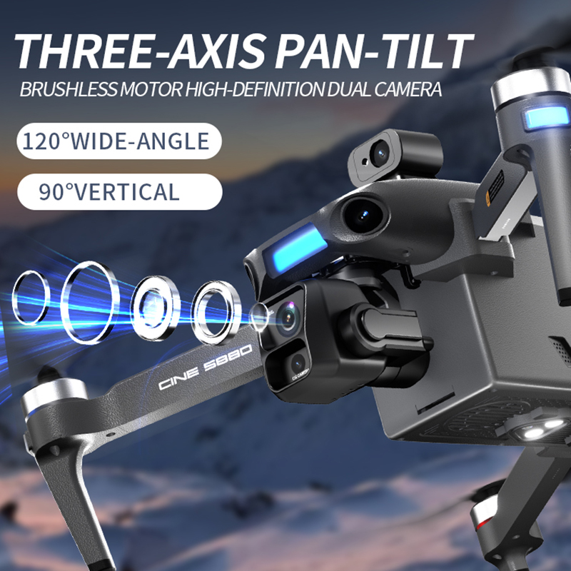2026 New 8K Dual Camera Drone  - Drone Camera With Gimbal 评论和价格
