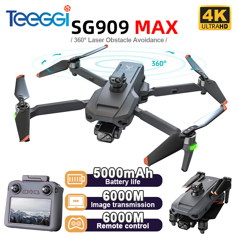 Teeggi SG909 MAX GPS Drone Wit - Drone Camera With Gimbal 评论和价格