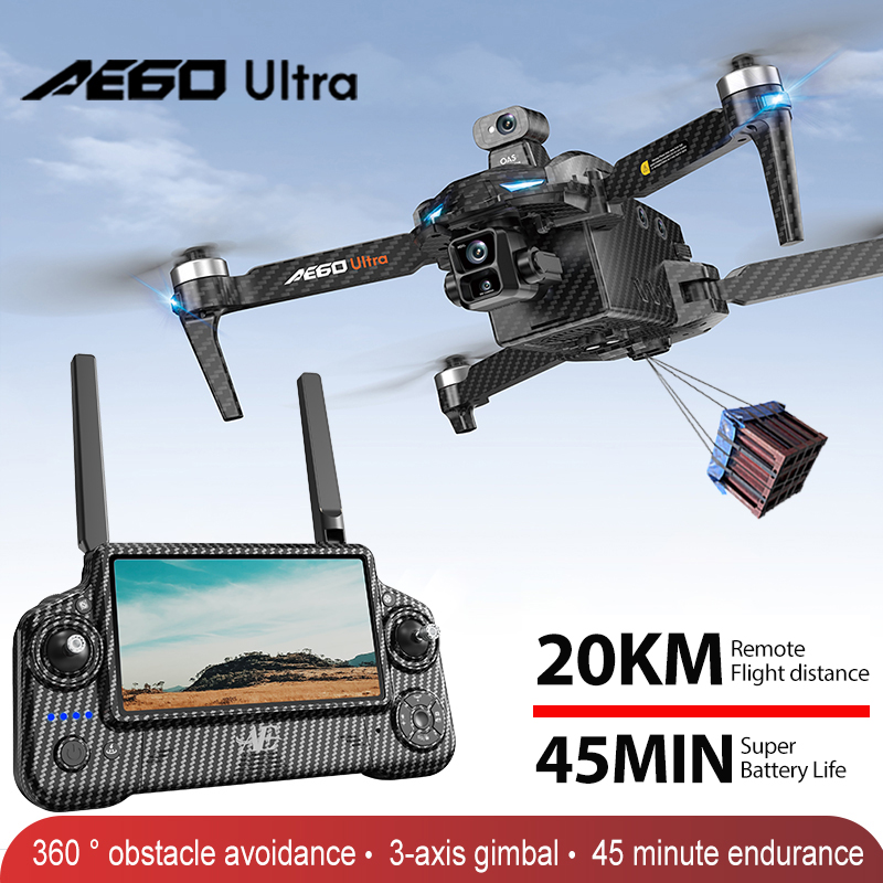 AE60 GPS Drone Professional 8K - Drone Camera With Gimbal 评论和价格