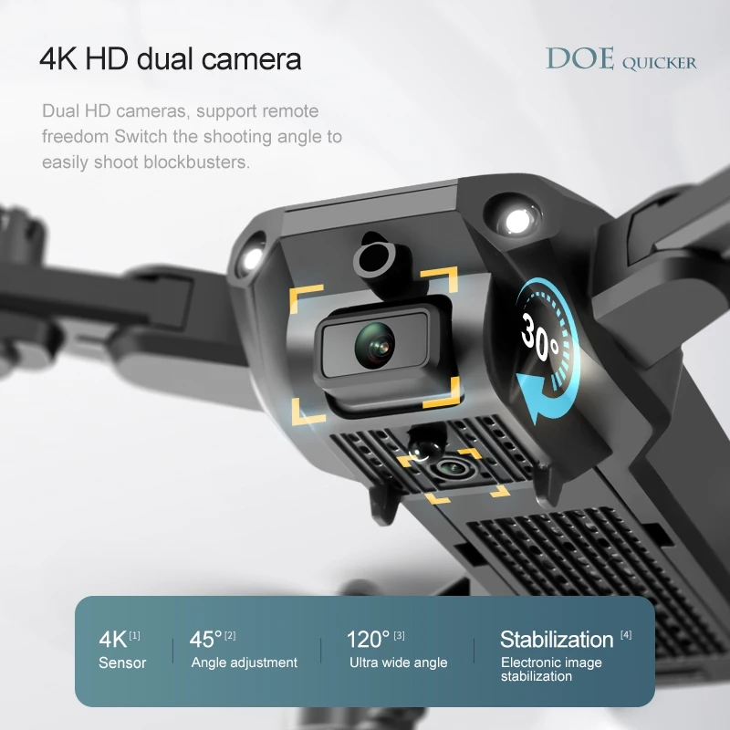 New 4DRC V23 Mini Drone 4K Pro - Drone Camera Wide Angle 评论和价格