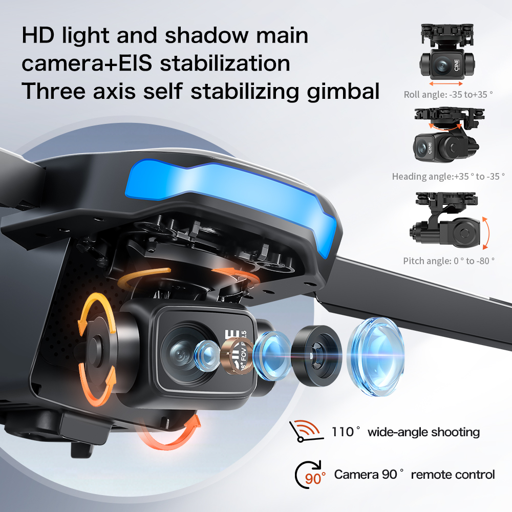 New S-X1 MAX Drone GPS 8K Prof - Drone Camera With Gimbal 评论和价格